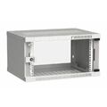 Шкаф настенный телекоммуникационный 19" 06U, Ш600*В320*Г600, передняя дверь - стекло, серый ITK (LWE3-06U66-GF)