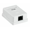 Розетка компьютерная RJ-45 CAT5e, внешняя, одинарная ITK (CS2-1C5EU-12)