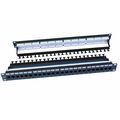 Патч-панель 19", 1U, 24 порта, категория 6, Dual IDC, неэкранированная, Hyperline (PP3-19-24-8P8C-C6-110D)