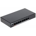 Неуправляемый POE-коммутатор 08 портов Dahua PFS3008-8ET-60 ( 8x100Мбит/ с, 4xPOE, PoE‑бюджет 60 Вт) корпус - металл