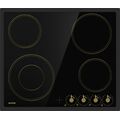 Электрическая варочная панель Gorenje EC642CLB черный (конфорок - 4 шт, панель - стеклокерамика)