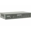 Неуправляемый коммутатор 08 портов Osnovo SW-10800 ( 8x100Мбит/ с) корпус - металл