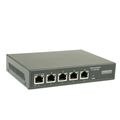 Неуправляемый POE-коммутатор 05 портов Osnovo SW-5D-1(60W) ( 5x2.5Гбит/ с, 4xPOE, PoE‑бюджет 60 Вт) корпус - металл