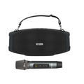Портативная колонка W-KING X10+ 70W, с микрофоном, черный, BT, (X10+)