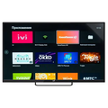 Телевизор 43" LEFF 43U540S LED, Smart TV, 4K Ultra HD, 60 Гц, T/ T2/ C/ S/ S2, HDMI х3, USB х2, звук 14 Вт, чёрный