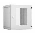 Шкаф настенный телекоммуникационный 19" 12U, Ш540*В573*Г500, передняя дверь - перфорация, серый (EC-WA-125450-W-P-GY)