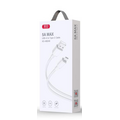 Кабель USB XO NB249 5A  PVC Shiny Colorful Type-C Data Cable White