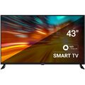 Телевизор 43" SunWind SUN-LED43XU400 Smart TV (Яндекс.ТВ), 4K Ultra HD, 60 Гц, HDMI х2, USB х1, чёрный