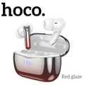 TWS наушники HOCO EQ16 Shine, внутриканальные, шумоподавление, микрофон, дисплей, красный (6942007619110)