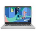 Ноутбук MSI 14,0"/ Intel i5-1335U (1.3GHz до 4.6GHz)/ 16Гб/ SSD 512Гб/ Intel Iris Xe Graphics (1920x1080) IPS/ No ODD/ Win 11 Pro/ Серебристый C13M-1088RU (9