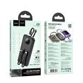 Внешний аккумулятор 10000mAh HOCOJ132A Sabio, USB x1, Type-C x1, USB 18W x1, Type-C PD20 x1, QC3.0, дисплей, пластик, черный