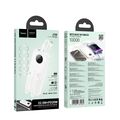 Внешний аккумулятор 10000mAh HOCOJ132A Sabio, USB x1, Type-C x1, USB 18W x1, Type-C PD20 x1, QC3.0, дисплей, пластик, белый