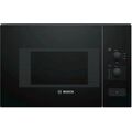 Микроволновая печь встраиваемая Bosch BFL520MB0 черный ( 20 л, мощность - 800 Вт, механическое)