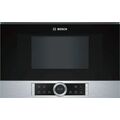 Микроволновая печь встраиваемая Bosch BFR634GS1 черный (21 л, мощность - 900 Вт, электронное)