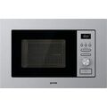 Микроволновая печь встраиваемая Gorenje BM201AG1X серебристый (20 л, мощность - 800 Вт, электронное)