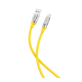 Кабель USB -XO- NB251 (Type-C, 1м, силиконовый, желтый)