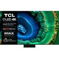 Телевизор 75" TCL 75C855 QLED, Smart TV, 4K Ultra HD, 120 Гц, HDMI х4, USB х3, чёрный
