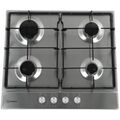 Газовая варочная панель Indesit THPM 641 IX/ I нержавеющая сталь (конфорок - 4 шт, панель - нержавеющая сталь, Wok - есть, 58х51 см)
