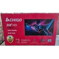 Телевизор 32" Chigo TV DVB-T2/ S2 HD Ready, 60 Гц, T/ T2/ S2, HDMI х2, USB х1, звук 2х10 Вт, чёрный