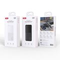 Внешний аккумулятор 10000mAh -XO- PR251, USB x2, Type-C x1, пластик, черный