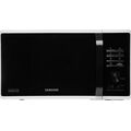 Микроволновая печь с грилем Samsung MG23K3515AW/ BW черный/ белый (800 Вт, объем - 23 л, управление: механическое)