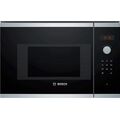 Микроволновая печь встраиваемая Bosch BFL523MS0 черный (20 л, мощность - 800 Вт, электронное)