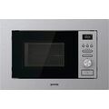 Микроволновая печь встраиваемая Gorenje BMI201AG1X серебристый (20 л, мощность - 800 Вт, электронное)