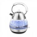 Чайник электрический BQ KT1737G серебристый (2200 Вт, объем - 1.8 л, корпус: стеклянный)