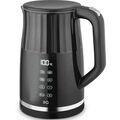 Чайник электрический BQ KT1801SW черный (2200 Вт, объем - 1.7 л, корпус: металл/ пластик)