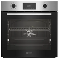 Электрический духовой шкаф Indesit IFE 3841 JC IX нержавеющая сталь/ черный ( объем - 72 л. t -280°)