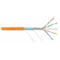 Кабель Cu FTP, Внутренний, 4x2x0.57, бухта 500м., Cat6a, Nikomax нг(А)-HF (NMC 4255C-OR)