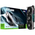 Видеокарта Zotac RTX4070 Trinity 12GB GDDR6X 192bit 3xDP HDMI  Premium Pack