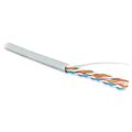 Кабель Cu UTP, Внутренний, 4x2x0.51, бухта 300м., Cat5e, нг(А)-HF, Hyperline (UUTP4R-C5E-S24-IN-LSZH-GY-305)