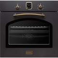 Газовый встраиваемый духовой шкаф Korting OGG 741 CRN черный ( объем - 67 л. t -250°)