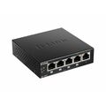Неуправляемый POE-коммутатор 05 портов D-Link DGS-1005P/ B3A ( 5x1Гбит/ с, 4xPOE, PoE‑бюджет 60 Вт) корпус - металл