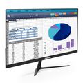 Монитор 21.5" ExeGate ProSmart EV2207 черный (VA, 1920х1080, 75 Гц, 5 ms, 250 cd/ m2, HDMIх1,D-Subx1)