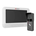 Комплект видеодомофона аналоговый HiWatch, 7 дюймов, 800*480, белый (DS-D100KF)