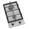 Газовая варочная панель Kraft KF-HV3151Х нержавеющая сталь (конфорок - 2 шт, панель - эмалированная сталь)