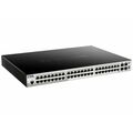 Управляемый PoE-коммутатор 52 порта D-Link DGS-1510-52XMP/ A2A (48х1Гбит/ с, 4хSFP+, 48хPoE, PoE‑бюджет 370 Вт) 2+ уровня; 740 Вт с DPS‑700