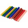 Стержни клеевые Ø11мм, 270мм, цветные (10 шт/ уп), хедер, Rexant (09-1280)