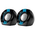 Акустическая система SVEN 2.0 150 BlackBlue [2x2,5W, 75x75x75mm]
