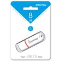 Флеш-накопитель Smartbuy 8Gb USB2.0 Crown Белый (SB8GBCRW-W)