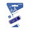 Флеш-накопитель Smartbuy 64Gb USB3.0 Glossy Синий (SB64GBGS-DB)