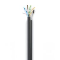 Кабель Cu UTP, Внешний на тросу, 4x2x0.52, 500м., Cat5e, КССППтр Кабель Cu UTP, Внешний на тросу, 4x2x0.52, 500м., Cat5e, КССППтр