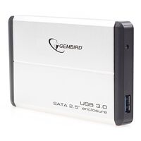 Карман для HDD 2.5": Gembird EE2-U3S-2-S SATA2.5" -> USB 3.0, Серебристый Карман для HDD 2.5": Gembird EE2-U3S-2-S SATA2.5" -> USB 3.0, Серебристый