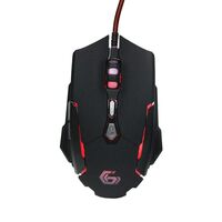 Мышь Gembird MG-600 проводная, черный, USB,  оптическая , игровая (MG-600)