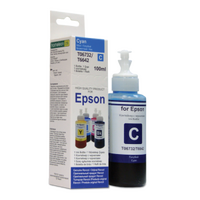 Чернила EPSON серия L, оригинальная упаковка, Cyan, Dye, 100 мл. Revcol