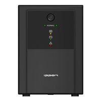 ИБП Ippon Back Basic 1500 ВА/ 900 Вт, 6*IEC 320 C13 (компьютерный), AVR, USB, RJ45 ( Аккумулятор 12 V/ 9,0 Ah*2)
