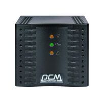 Стабилизатор PowerCom TCA-1200 BL 1200 ВA/  600 Вт, 4*Schuko (Euro)
