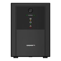 ИБП Ippon Back Basic Euro 1500 ВА/ 900 Вт, 4*Schuko (Euro), AVR, USB, RJ45  ( Аккумулятор 12 V/ 9,0 Ah*2)